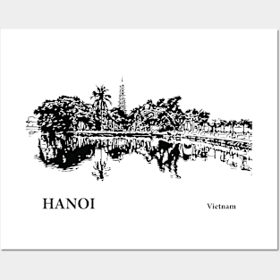 Hanoi - Vietnam Posters and Art